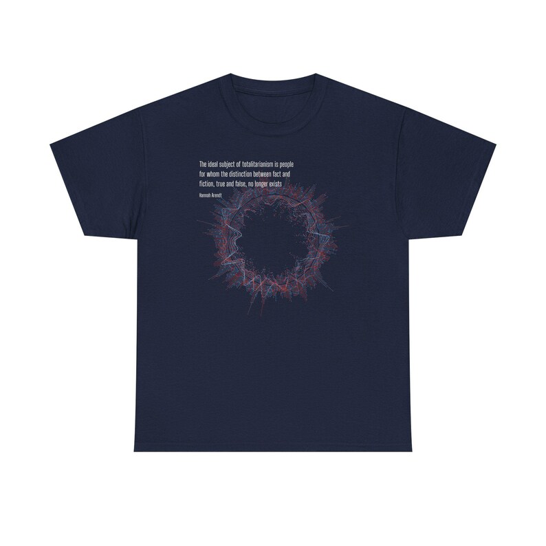 Philosophy T-Shirt | Hannah Arendt - Distinguish Between Truth and Falsehood - Cotton Tee image 18