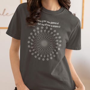 Philosophy Tee - Karl Popper Quote - Unisex Heavy Cotton T-Shirt image 3