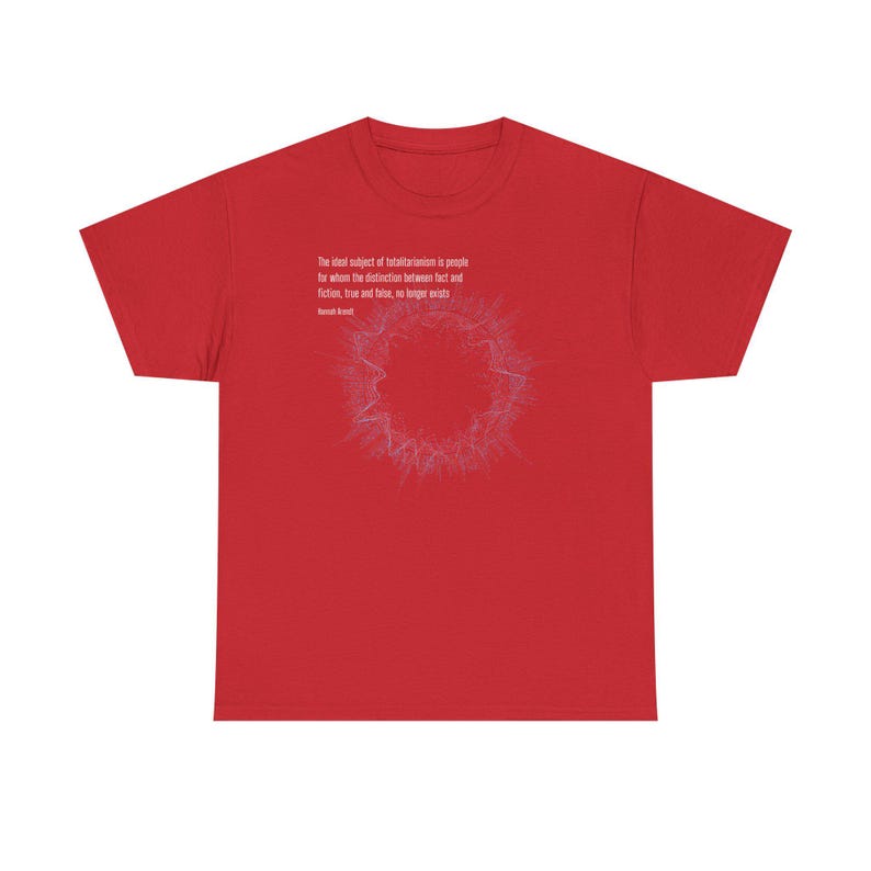 Philosophy T-Shirt | Hannah Arendt - Distinguish Between Truth and Falsehood - Cotton Tee image 20