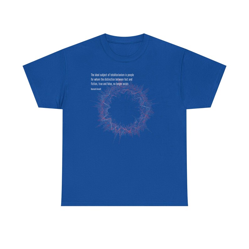 Philosophy T-Shirt | Hannah Arendt - Distinguish Between Truth and Falsehood - Cotton Tee image 13