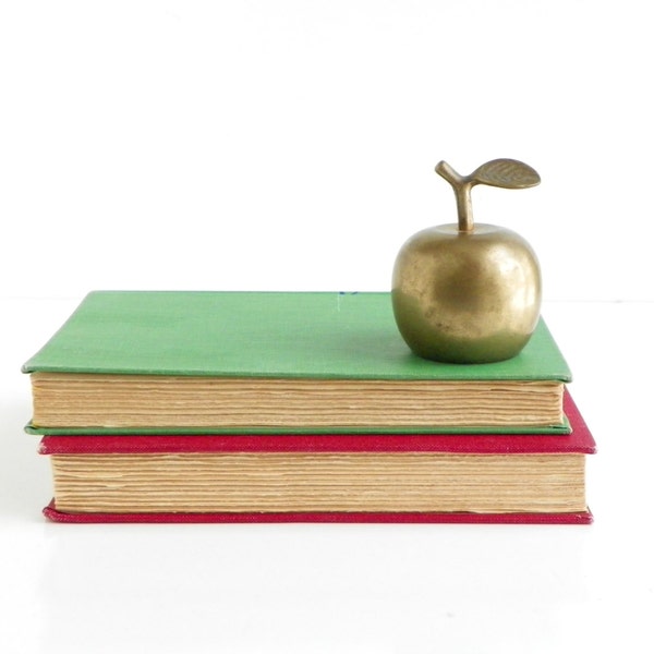 Vintage Brass Apple Bell