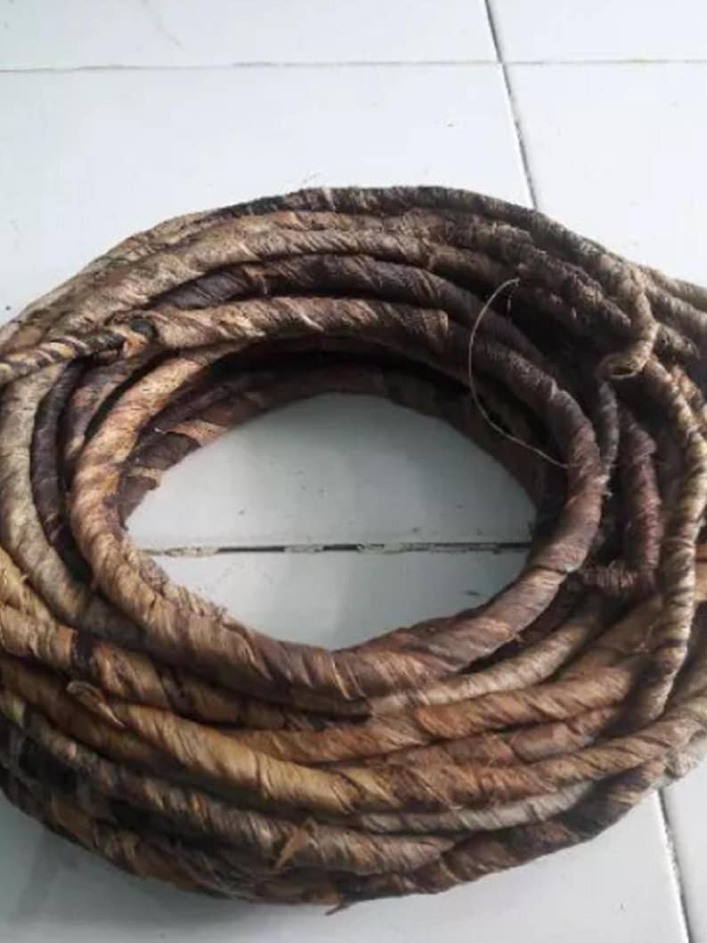 Eco-friendly Banana Fiber Cord | Natural Twine for Crafts, Gift ...