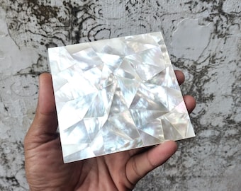 Mother Of Pearl Mug Coaster