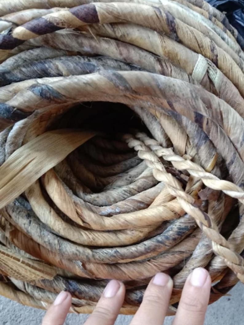 Eco-friendly Banana Fiber Cord | Natural Twine for Crafts, Gift ...