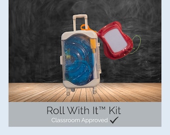 Zestawy Roll With It™ Mini Fidget Suitcase