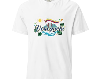 Venezuela Pride Tee | Tropical Graphic Unisex T-Shirt