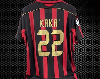 2007 AC Milan Heim Trikot - CL - Kaka #22
