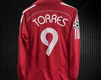Maglia da casa a maniche lunghe del Liverpool 2006 – Fernando Torres #9