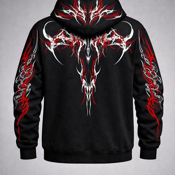 Oversized Motorcycle Hoodie - Streetwear Biker Sweatshirt – Unisex Black Pullover Night Rider Style