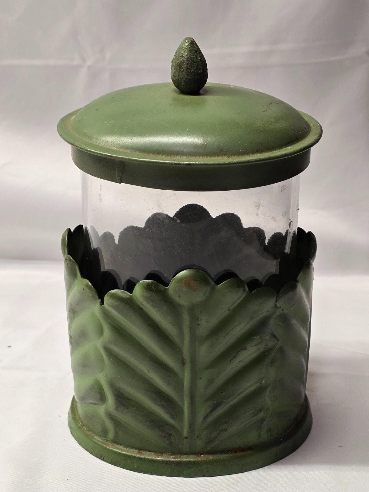 Vintage Green Canister - Etsy - Page 2
