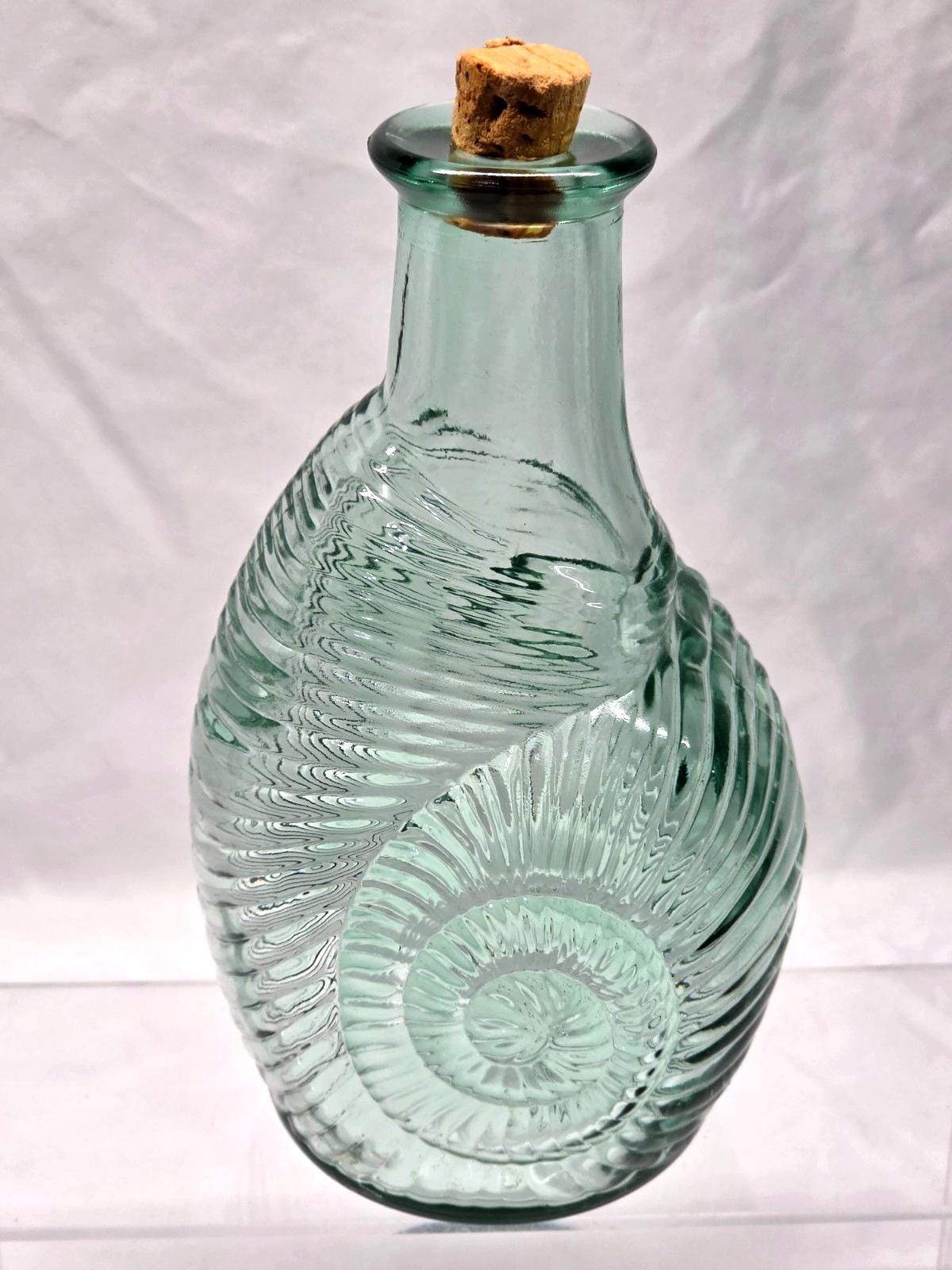 Green Glass Bottle - Etsy