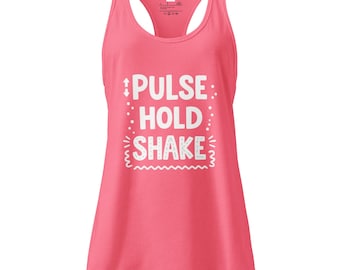Camiseta de tirantes con espalda deportiva Pulse Hold Shake: ideal para entrenar en barra