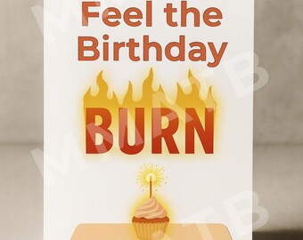 Tarjeta de cumpleaños de Barre Fitness: imprimible, tamaño A2 (descarga instantánea)
