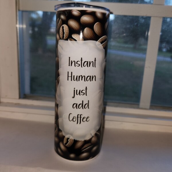 Coffee Bean Tumbler Etsy