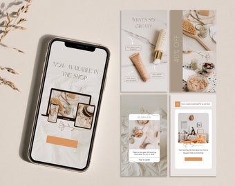 Small Business Instagram Story Template, Photography Instagram Stories, Social Media Canva Template