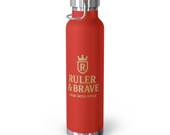 Lead With Style water bottle | Copper Vacuum Insulated Bottle 22oz