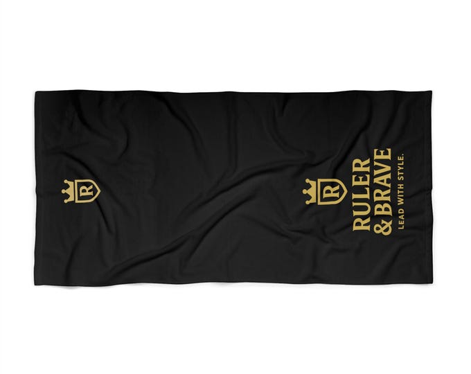 Luxury Beach Towel – Soft, Absorbent, Quick Drying (30" × 60" and 36" × 72")