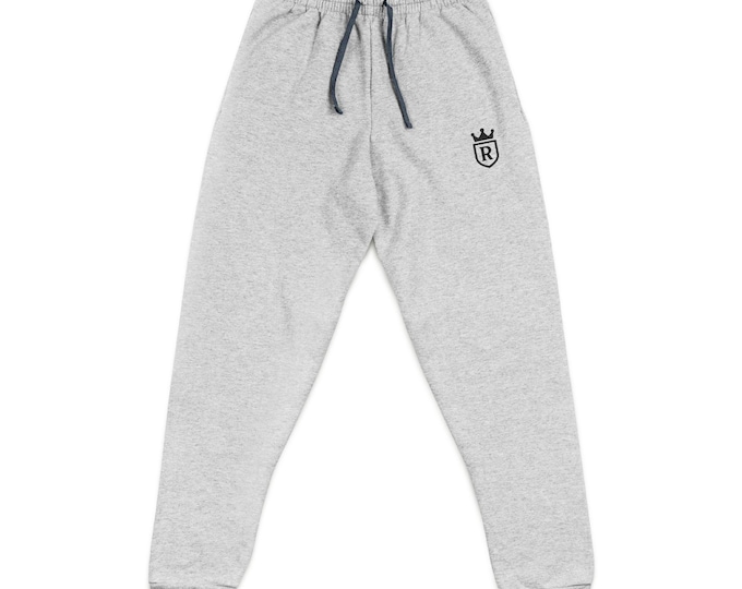 Comfortable Embroidered Unisex Joggers for Everyday Wear, Gym, Lounge, Casual Outings, Gift Ideas, Embroidery