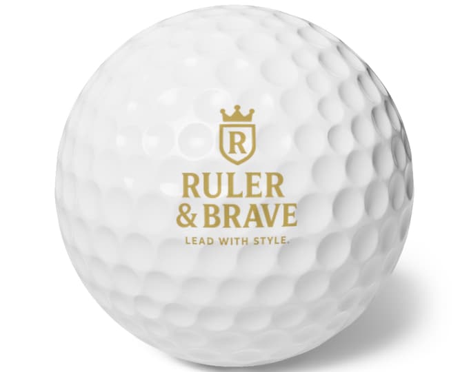 Luxury Golf Balls, Limited Edition, Surlyn Golf Set (6pc Pack)