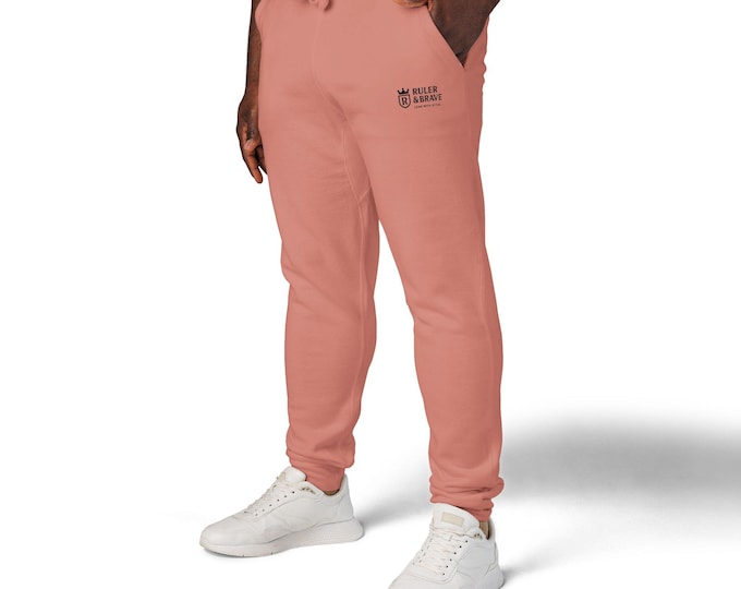 Ruler & Brave | Embroidered joggers