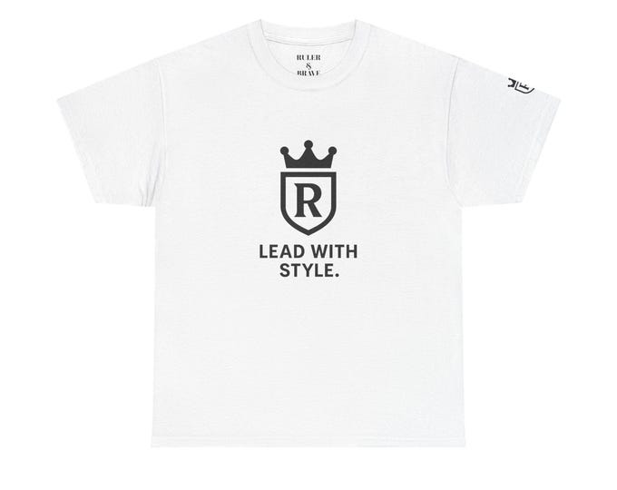 Lead With Style Unisex Tee | Inspirational Graphic T-Shirt