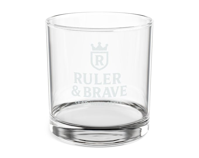 Engraved Whiskey Glass – Personalized 10.5oz Drinkware