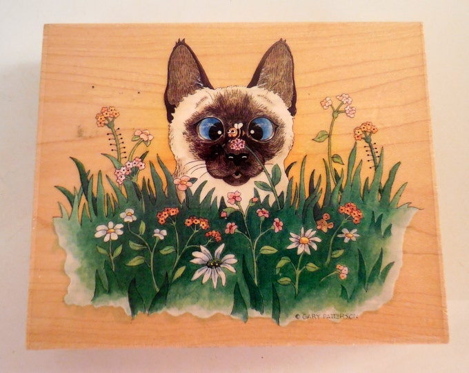 Gary Patterson's Rubber Stamp, 1999 Stamps Happen, Inc Block Stamp, Bee