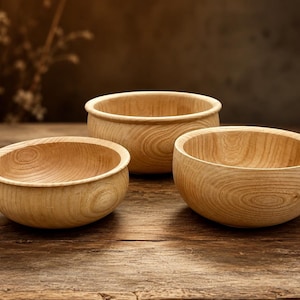 Teigschüssel aus holz