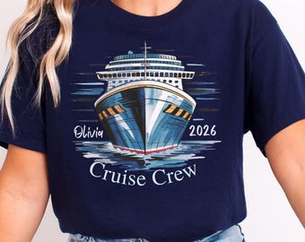 Family Cruise Squad Shirt: Cruise travel t-shirt, Group Matching Vacation, Custom Family Cruise Shirts TR18