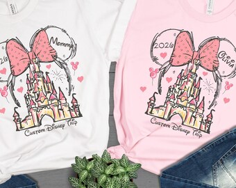 Custom Disney Vacation 2026 family vacation 2026 Shirts, Disney Trip 2026 TShirt, Disneyland Tee, Disney Couple Shirts, Disneyworld TR23