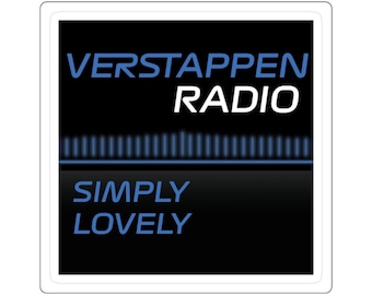 Naklejka na radio Verstappen Simply lovely
