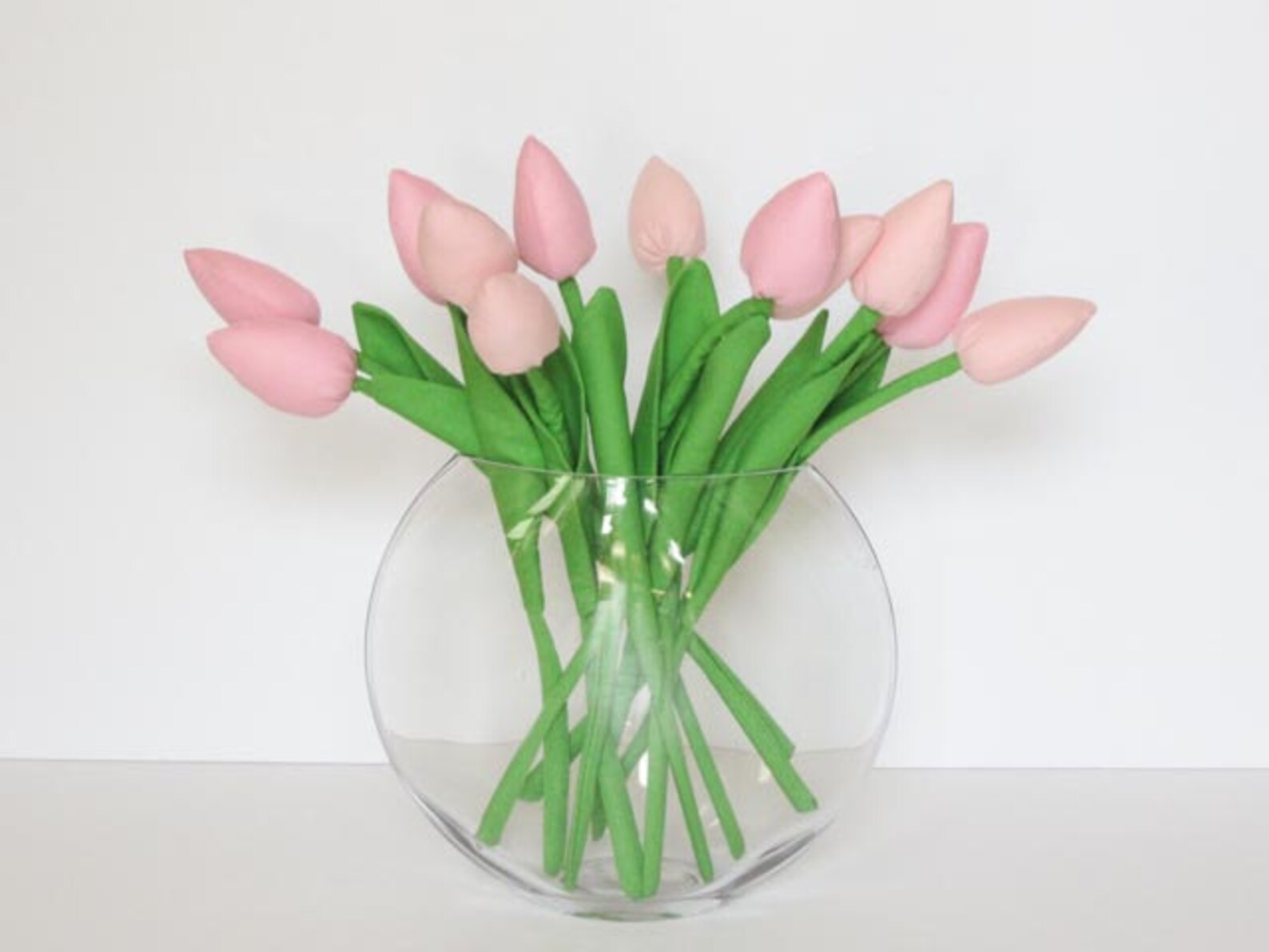 Mother's day gift Fabric tulip flowers alternative bouquet Etsy