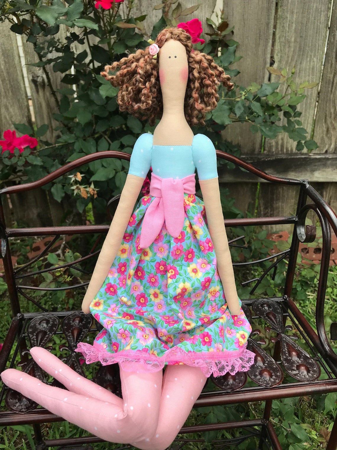 Tilda Doll Doll Handmade Rag Doll Cloth Doll Soft Fabric Doll - Etsy