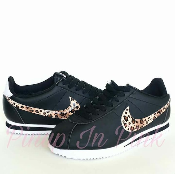 nike cortez leopardo