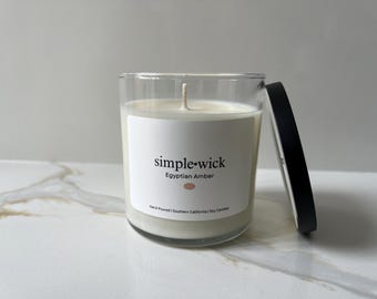 Egyptian Amber - Soy Wax Candle