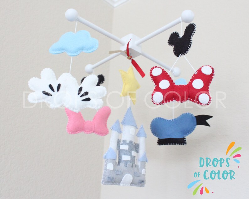 Baby Mobile Disney Parks Mobile Walt Disney World Cinderella Etsy