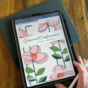 iPad Version: Vintage Pink Floral Journal