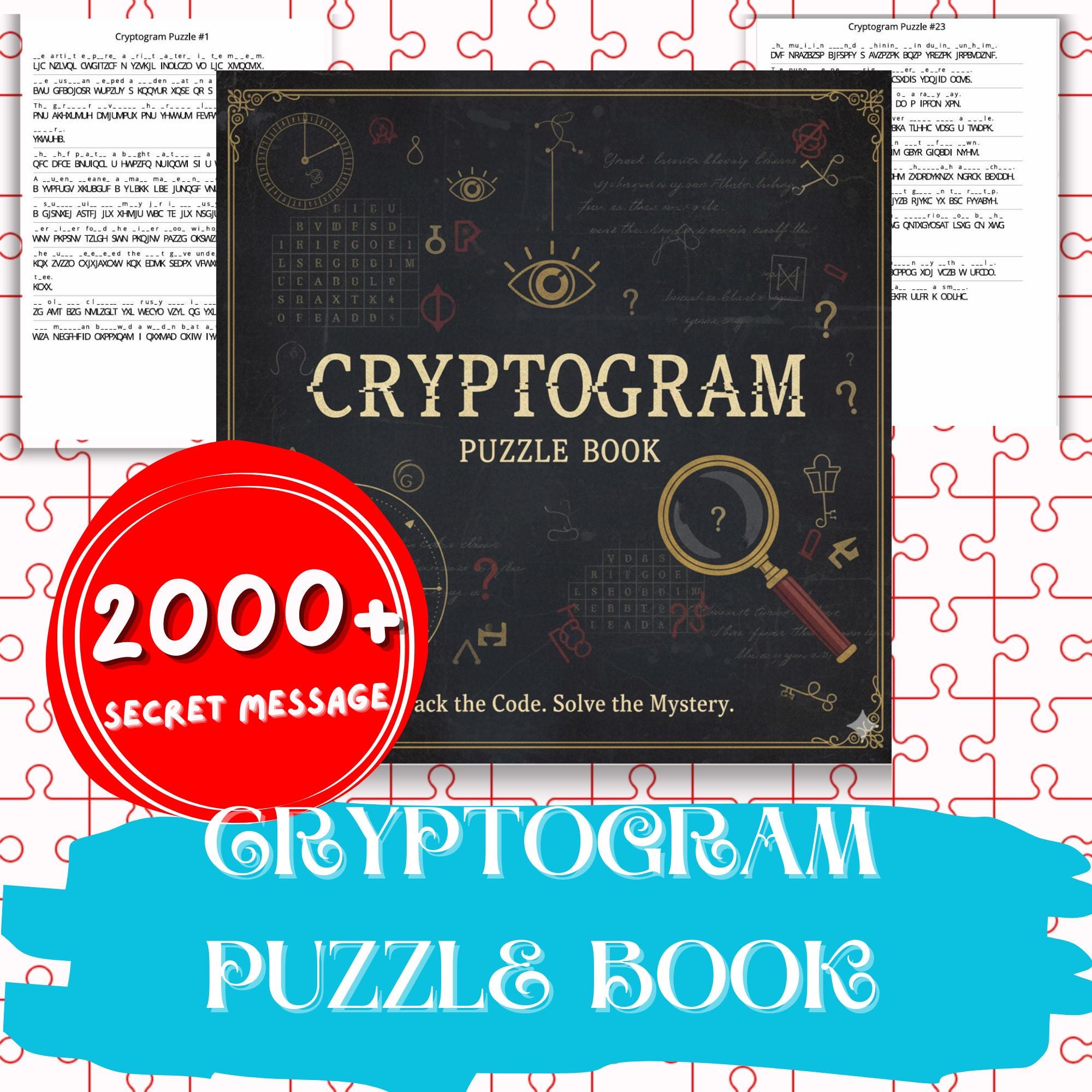 Christmas Cryptogram - Etsy