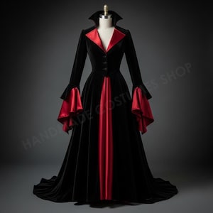 ladies vampire dress 37 Best female costumes ideas quality corset made with steel spiral and flat boning for flexibility and comfort Female Vampire Dress - Etsy