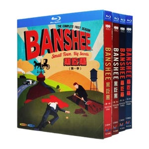 Banshee Season 1-4 Complete English Boxed 8 Discs
