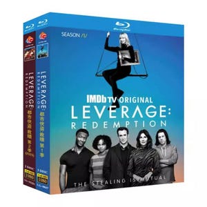 Effet de levier : Redemption Saison 1-2 Toutes les régions Audio en anglais dans une boîte de 5 disques