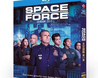 Space Force Temporadas 1 y 2, audio en inglés, para todas las regiones, caja con 2 discos.