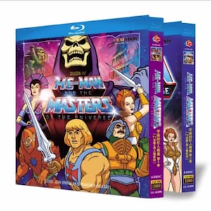 He-Man und die Meister des Universums Staffel 1-2 All Region English Audio Boxed 8 Discs
