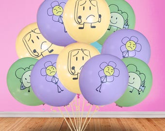BDFI Battle bouquet Latex Balloons party supplies decoration happy birthday centerpiece decor boy girl baby shower kids favor celebration