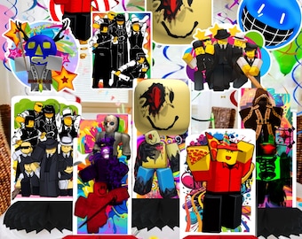 Forsaken Tableware banner plate cups napkins party supplies decoration happy birthday centerpiece decor baby shower boy girl kids