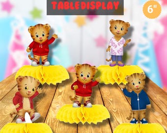 Daniil tiger Tableware banner plate cups napkins party supplies decoration happy birthday centerpiece decor baby shower boy girl kids