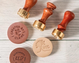 Custom Brass Pottery Stamp For Clay, Personalized Clay Signature Stamp, Ceramics Mark Tool, Gift For Potter Artist