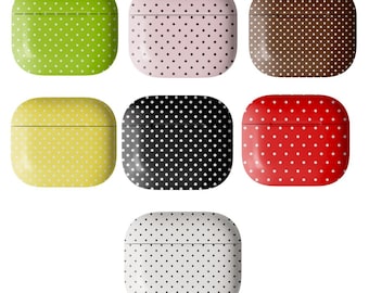 Polka Dot AirPods Case Anime Pattern Protective Cover for AirPods Pro AirPods 3 Shockproof Cute Manga Style