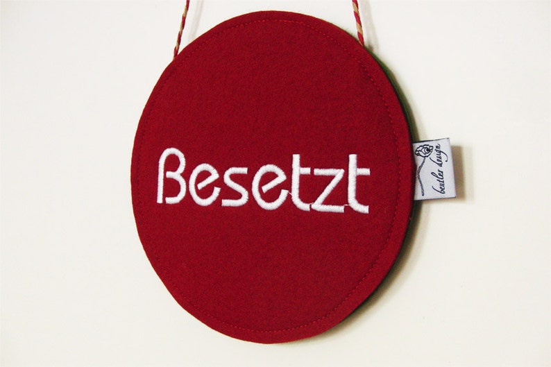 Türschild Toilettenschild Badschild Besetzt/ Frei | Etsy