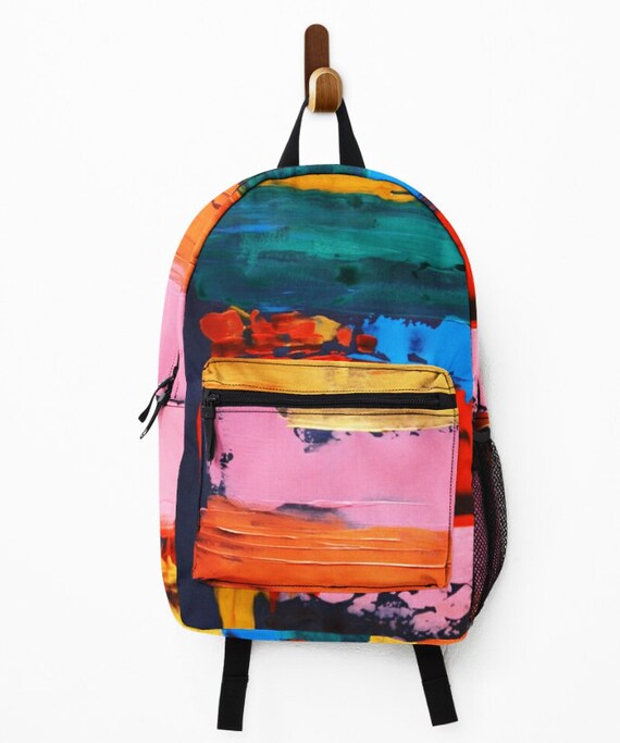 Abstract Brush Strokes Back to School 